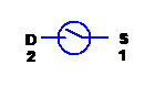 PWM Switch with Body Diode